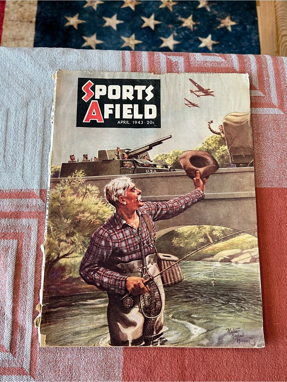 April 1943 Sports Afield Magazine